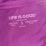 Life is Good ‘Eat Drink and Be Merry’ Long Sleeve Graphic Tee Size Small Photo 2