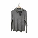 Devotion by Cyrus Cowlneck Ribbed Tunic Putty Grey Sweater Size XS Gray Photo 4