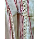 A loves A shirt dress L cream red stripe crochet NWT large Photo 10