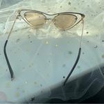 Trendy classy cat eye triangle hollow out sunglasses Photo 1