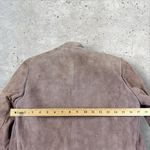 Gary Gordon Julius & Sons Women's Leather Jacket Blazer Brown‎ Size 10 Western Brown Photo 5