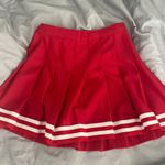 red cheer skirt Photo 0