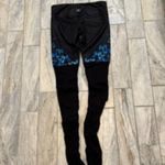 Alo Yoga  women's S Goddess Gypset Ribbed Glossy Butterfly Activewear leggings Photo 1