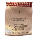 Pink Rose  BRICK RED SHIFT T-SHIRT DRESS COMFORTABLE MIDI WOMEN SIZE SMALL‎ Photo 4