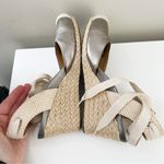 Vionic  Aruba Maris Espadrille Wedges Size 7.5 Metallic Photo 6