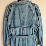 American Eagle Denim Trench Coat Jacket Women’s Small New With Tags Basic Photo 13
