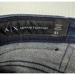 Armani Exchange  Skinny Jeans Dark Wash Denim Slim Fit Womens‎ Size 31 Photo 2