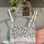 Lucky Brand  Bra Blue Floral Comfy Womens Small Photo 0