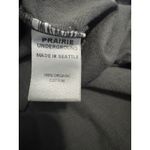 Prairie Underground Organic Cotton Cowl Neck Midi Dress Size S Gray Photo 6