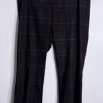 Avenue Montaigne Leo Kick Flare Pant Plaid Black Red Size 12 Designer Photo 0