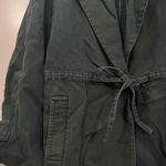 Kate Spade Green Tie Waist Trench Coat Size XS $798 Photo 2