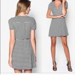 Topshop striped wrap dress, Size 2 Photo 2