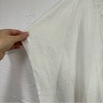 Verandah White Cotton Boho Swimsuit Coverup Womens OS Beachy Embroidered Dress Size M Photo 1