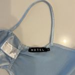 Motel Rocks Light Blue Zashe Cami Crop Top Photo 6