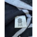 Brooklyn Industries Black Linen Blend Shark Bite Hem Top Women’s Size Small Photo 5