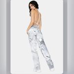 Jaded London TIGER FADE PRINT SLOUCHY FIT JEANS size 25 rare Photo 2