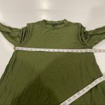 J.Crew ‎ Olive Green Long Sleeve Crewneck Dress with Pockets Size M Photo 7