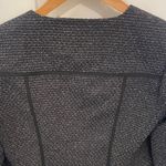 Tahari  Black Textured Shoulder Pads  Blazer size 10 Photo 4