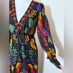 Farm Rio Rare ANTHROPOLOGIE Georgette Maxi Dress. Size Petite Small. Photo 2