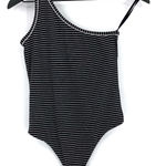 ALLSAINTS  Freyla Stripe Bodysuit Black White 6 (4) Photo 0