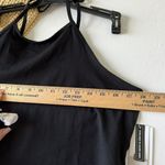 BP NWT  halter Crop Top Tie Back Black 1X Boho Photo 8