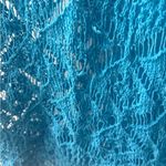 Women's Blue Crochet Swim Cover Photo 3