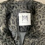 Milly  leopard faux fur double breasted coat S Photo 7