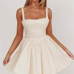 Selfie Leslie Cream Dress Photo 0