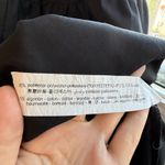 ZARA  Tiered V Neck Dolman Puff Sleeve Maxi Dress in Black Poplin Size XS Photo 6