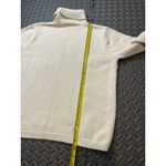 Liz Claiborne  Sport Vintage Y2K American Flag Sweater Knit White‎ Cotton Large Photo 6