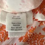 Cabana Life Womens Nantucket Sound Print Shift Dress Size M Cover Up 50+ UPF Orange Size M Photo 8