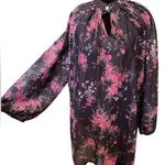 Case Fashions Vintage 70s Volup Whimsygoth Cottagecore Witchy Floral Mini Dress Size 14 Photo 0