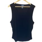 Van Heusen  black sleeveless travel blouse size XL Photo 5