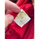 Vintage red faux leather Holiday Fair Inc crossbody bag Photo 1