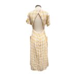 Christy Dawn The Jane Dress In Lemon Plaid size large Photo 4