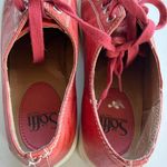Sofft Baltazar Women's Red Leather Sneakers Lace Up Low Top 1105132 Size 8.5 M Photo 4