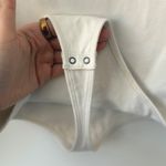 Abercrombie & Fitch Soft Bodysuit White Square Neck Long Sleeve Women's Size M Photo 7