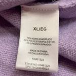 Vince Camuto soft stretch sweater lavender XL Photo 8