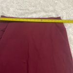 Halogen burgundy stretchy mini pencil skirt woman’s size 1 XL Photo 4