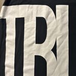 True Religion BIG TRUE RLGN ELONGATED SPLIT WOMENS TEE minor cracking on letters throughout XS Photo 3