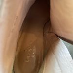 Kate Spade  New York Leather Ankle Boots 8.5 Taupe Block Heel Zipper Booties Photo 6