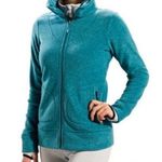 Lole Tradition Cardigan Full Zip Teal Black Marl Photo 0