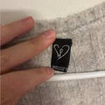 Windsor  Light Gray V-Neck Sweater Photo 1