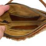 Patricia Nash Piedmont Sherpa Tan Italian Leather Wristlet Photo 4