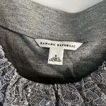 Banana Republic  Gray Sleeveless Sheath Dress Lace Collar Career Cocktail Women's Photo 3