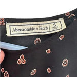 Abercrombie & Fitch Boho Paisley & Floral Long Sleeve Shift Dress Size Small Photo 2