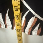 Nine West  Top Palm Leaf Sleeveless Drawstring Tropical Hawaiian Coconutgirl Lg Photo 7