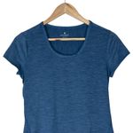 Athleta  Top Womens S Blue Stretch Activewear Minimalist Athleisure Clean Girl Photo 1
