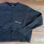 Gymshark  Ori Sweater Black Cropped Sweatshirt - Sz XS 🧡🎀 Photo 8