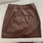 Hollister  Faux Leather Skirt Photo 2